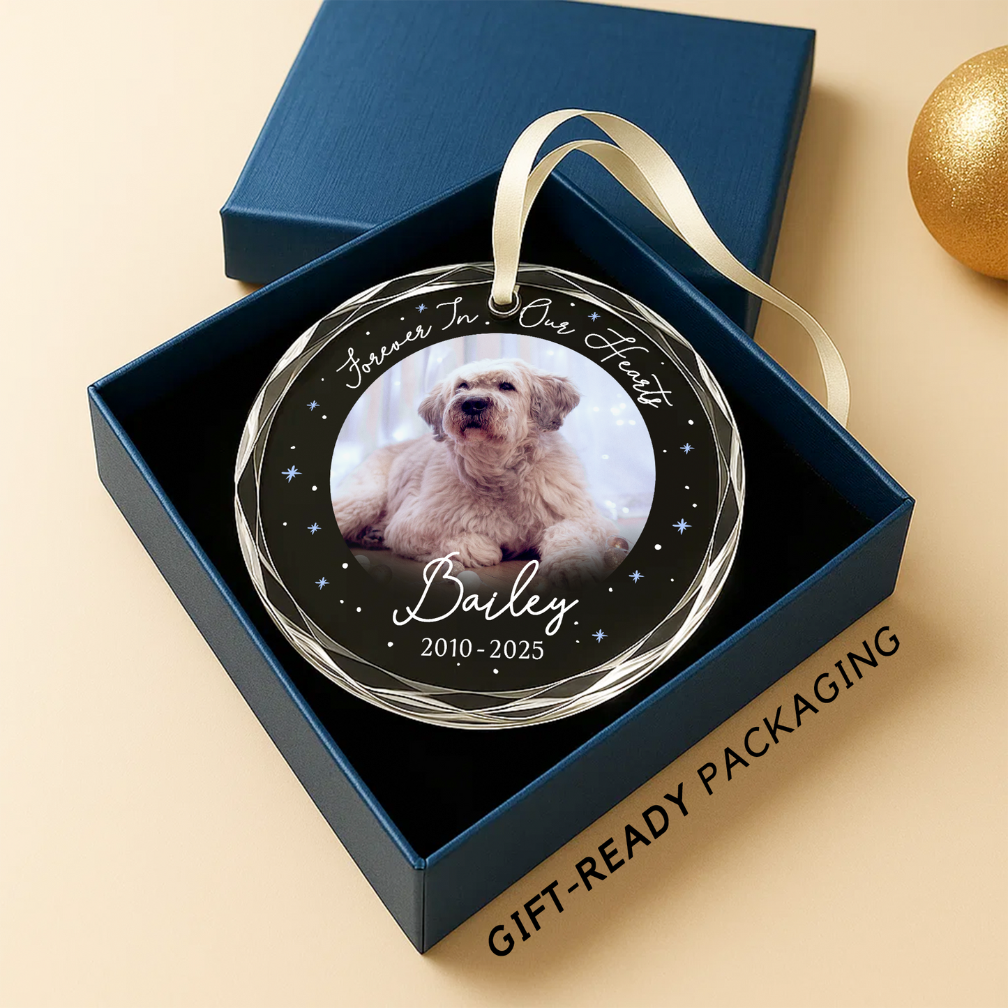 Forever In Our Heart Pet Memorial Ornament