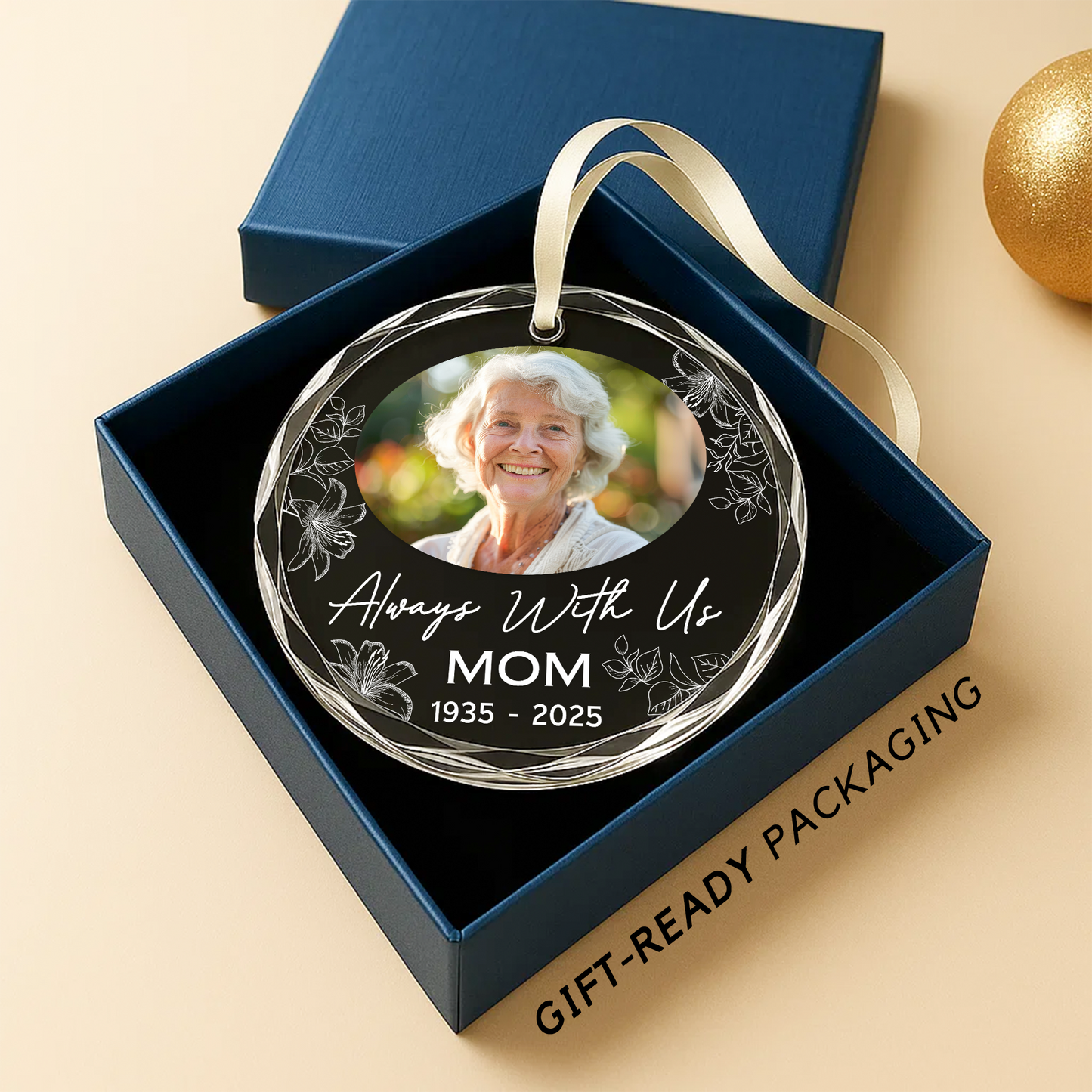 Always With Us Mom Memorial Ornament