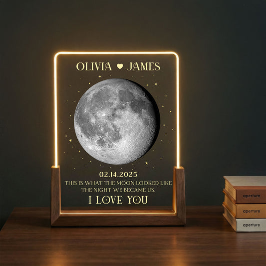 The Night We Became Us – A Personalized Anniversary Keepsake