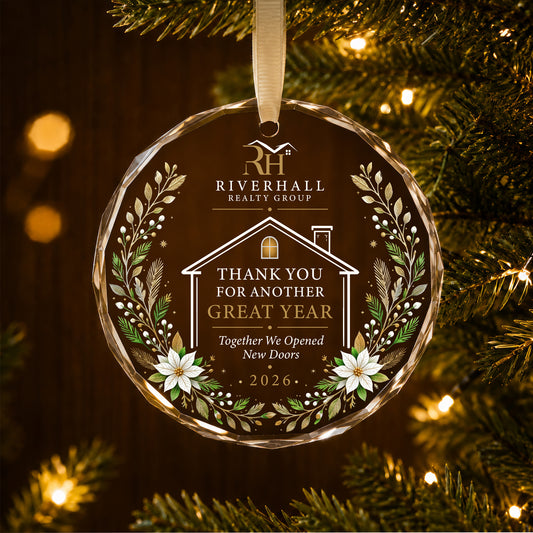 Personalized Real Estate Team Appreciation Ornament