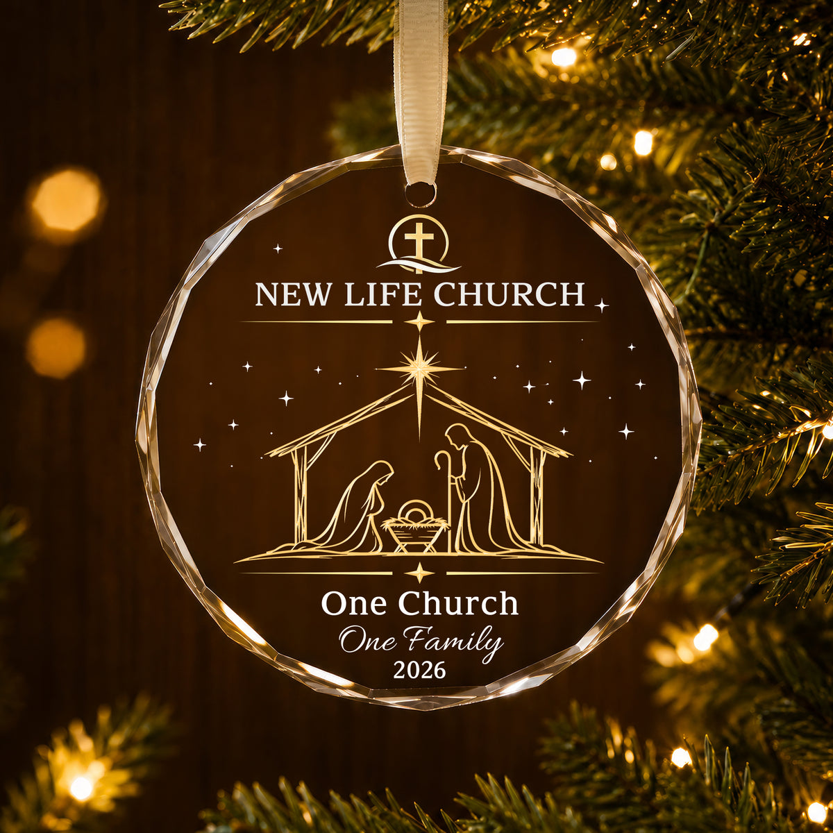 One Church, One Family – A Personalized Church Keepsake