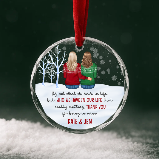 Thank You for Being in My Life Ornament, Friendship Gift