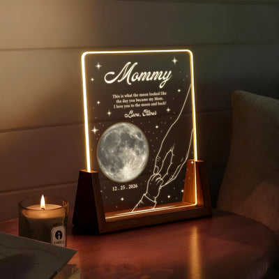 To the Moon and Back, Mommy – A Personalized Love Keepsake