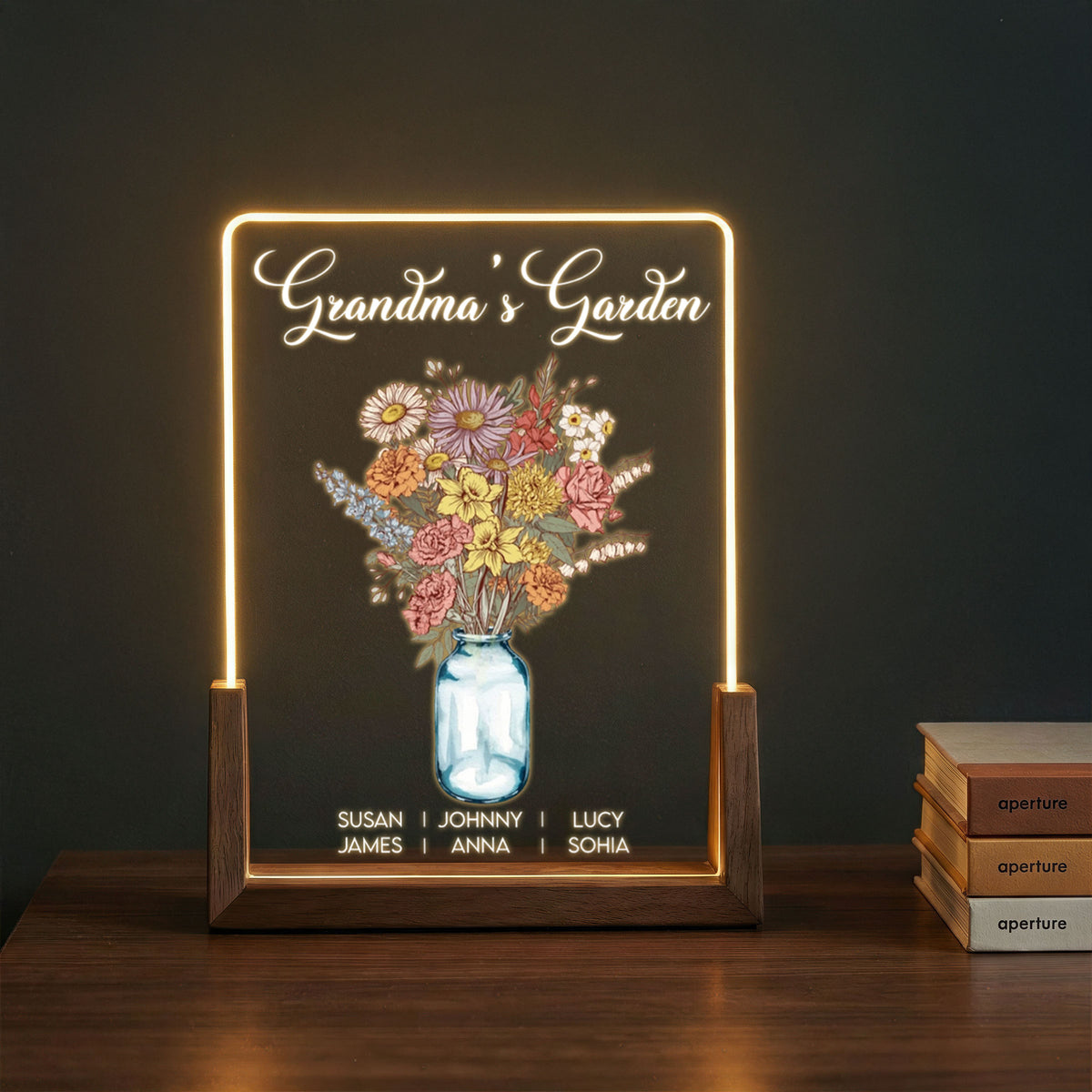 Grandma’s Garden – A Personalized Birth Flower Keepsake