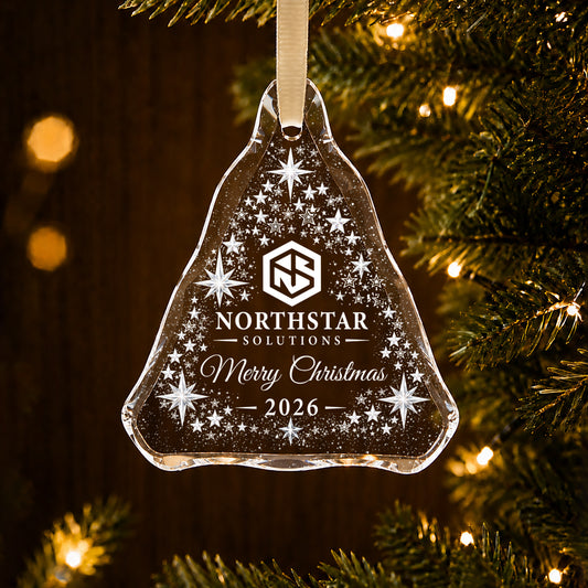 Shining Bright Together – A Personalized Company Christmas Keepsake