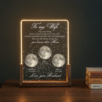 The Moons That Made You Mom – A Personalized Mother’s Day Keepsake