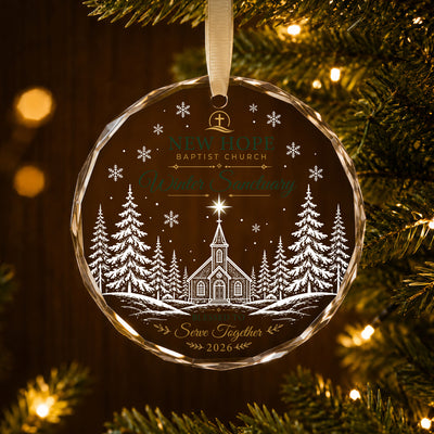 Winter Sanctuary – A Personalized Church Keepsake