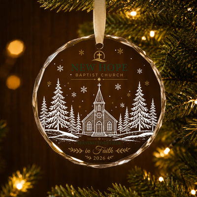 Winter Faith – A Personalized Church Keepsake