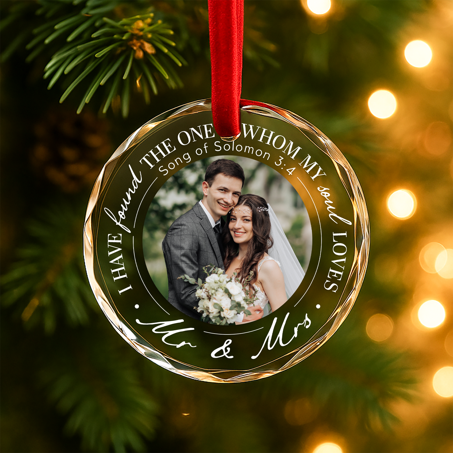 I Have Found The One Whom My Soul Loves, Wedding Ornament