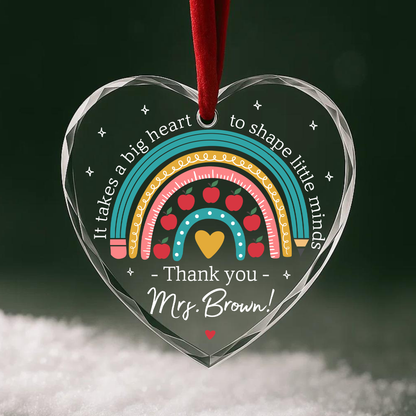 Customized Name Gift for Teacher Ornament