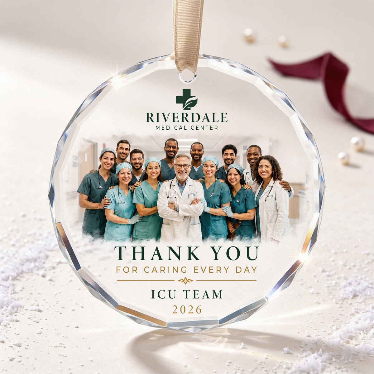 A Team That Cares – A Personalized Healthcare Keepsake
