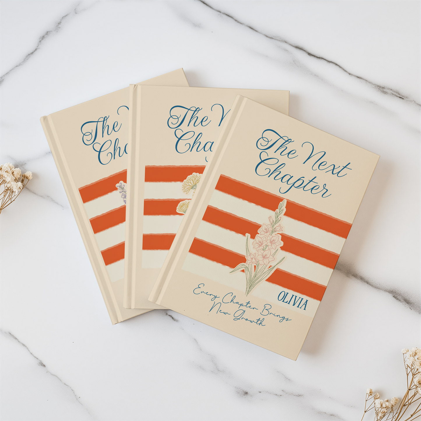 Personalized “The Next Chapter” Journal – Custom Name Graduation Gift