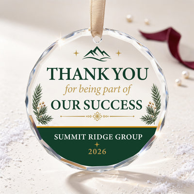 Cheers to Another Great Year – A Personalized Corporate Keepsake