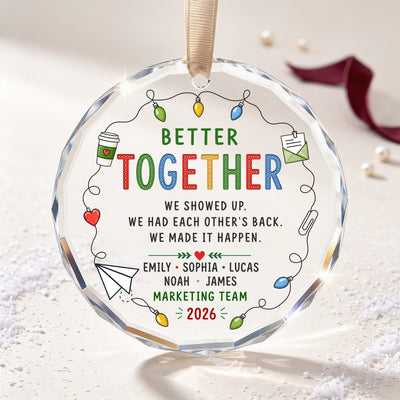 Better Together – A Personalized Team Keepsake