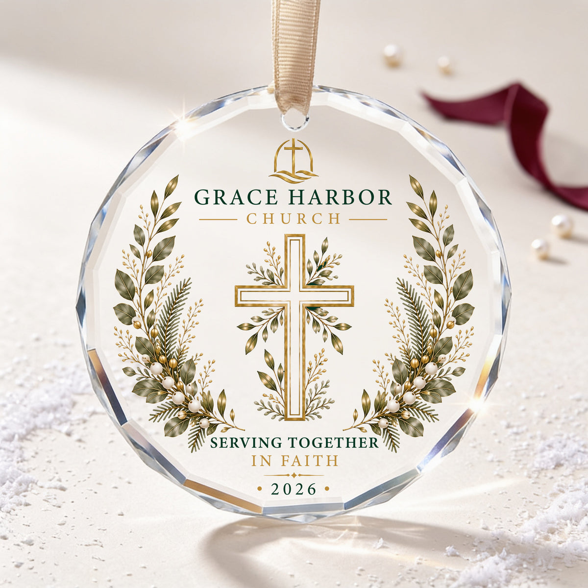 Serving With Heart – A Personalized Church Keepsake