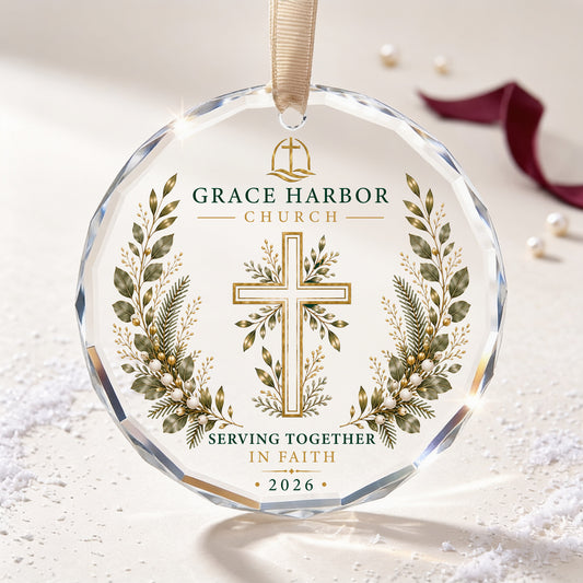 Serving With Heart – A Personalized Church Keepsake