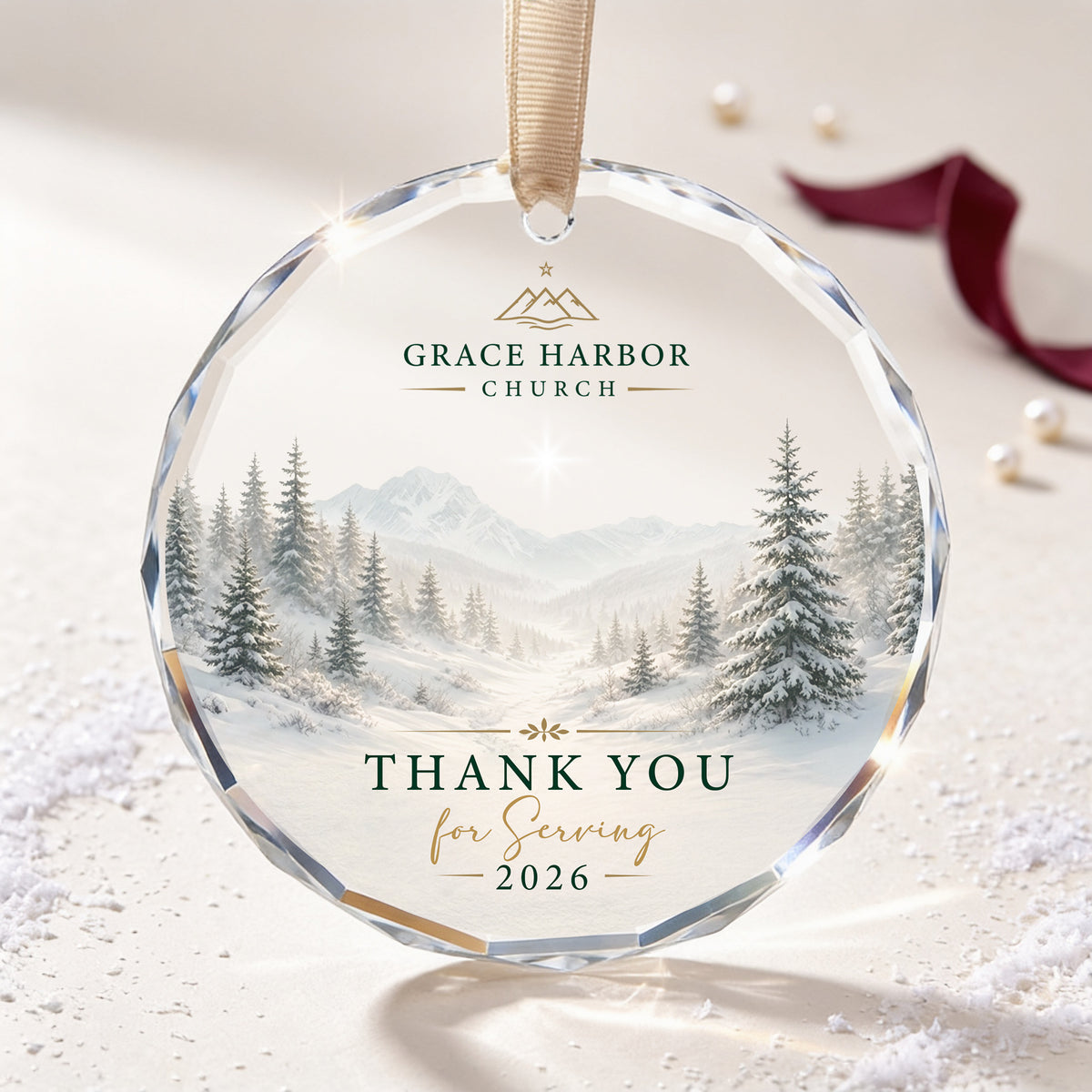 Winter Blessings – A Personalized Church Keepsake