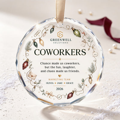 The People Who Make Work Special – A Personalized Coworker Keepsake