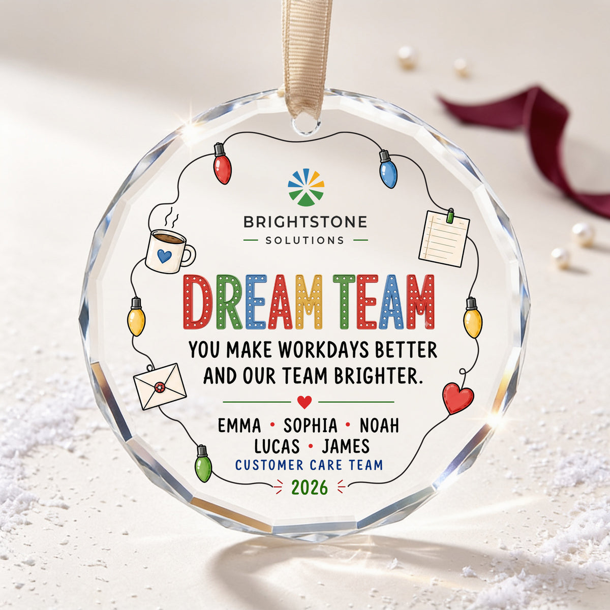 Dream Team – A Personalized Team Keepsake