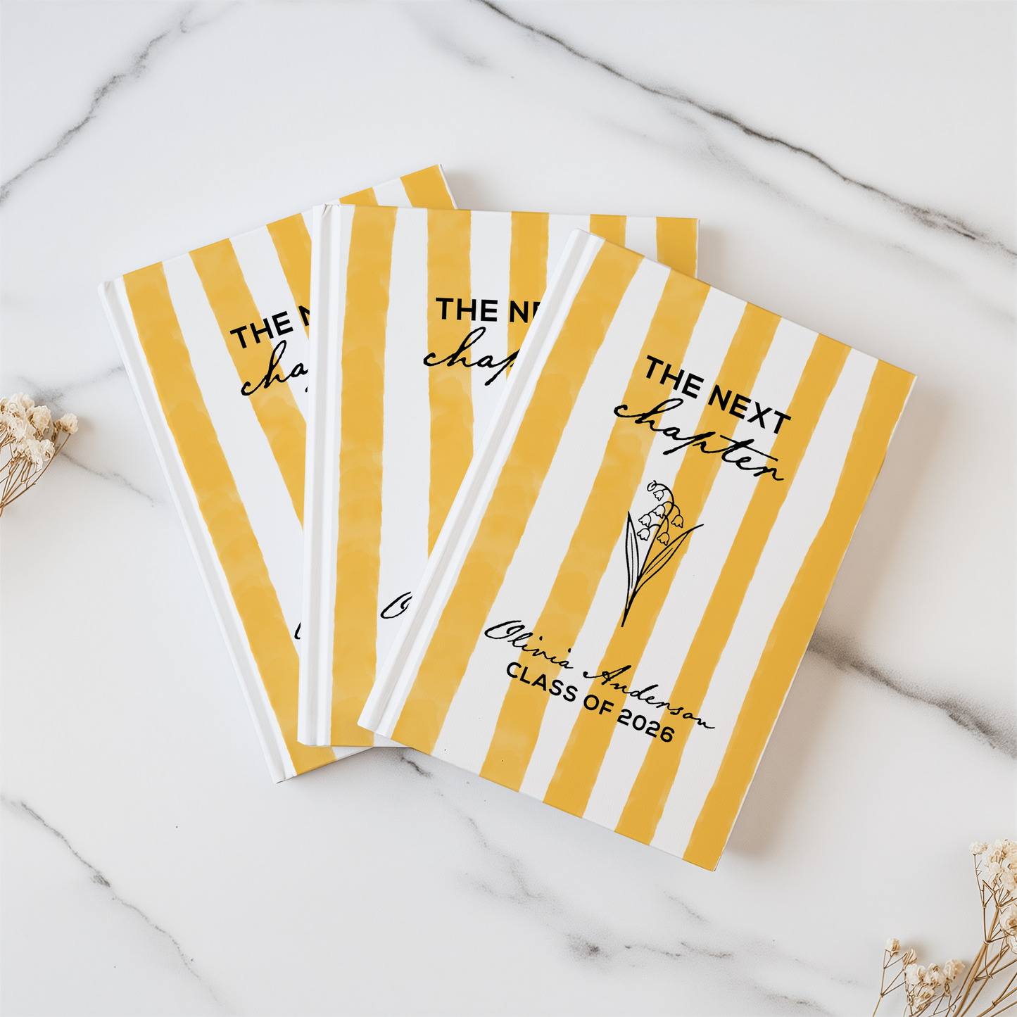 Personalized Graduation Journal 2026 – Custom Name “The Next Chapter” Keepsake Gift