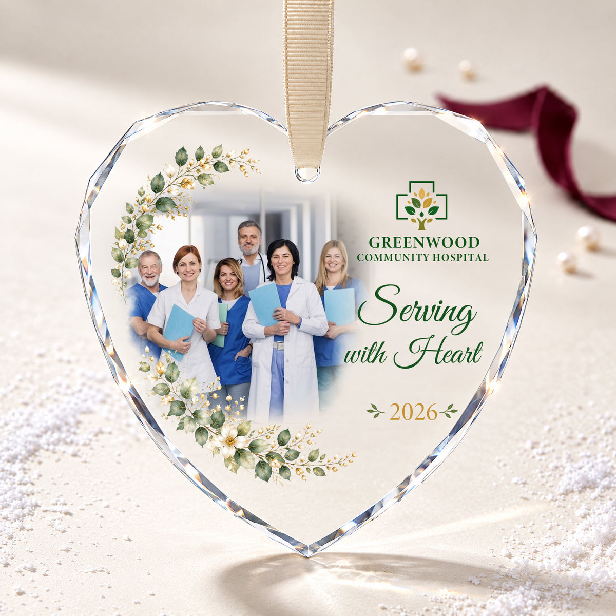 Serving With Heart – A Personalized Team Keepsake