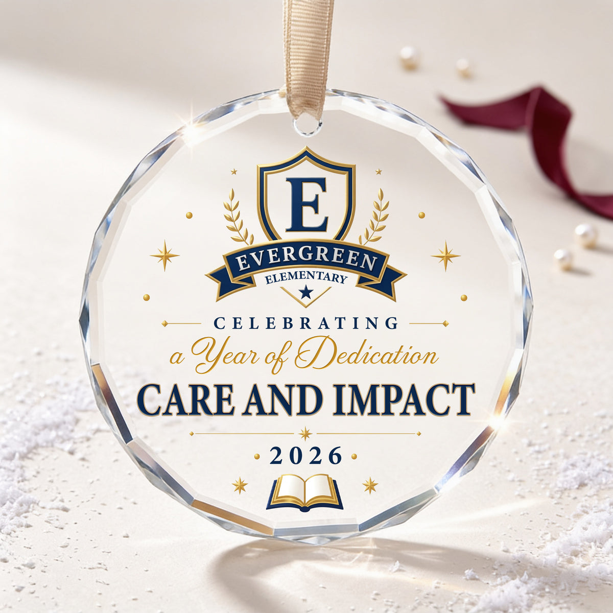 A Year of Dedication, Care & Impact – A Personalized School Keepsake