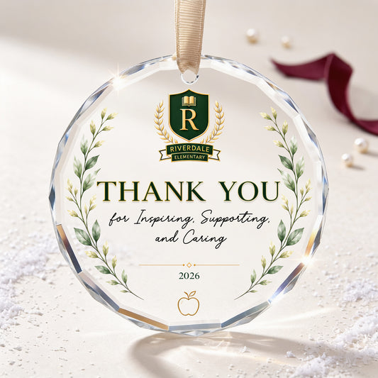 With Gratitude for Those Who Care – A Personalized Staff Keepsake