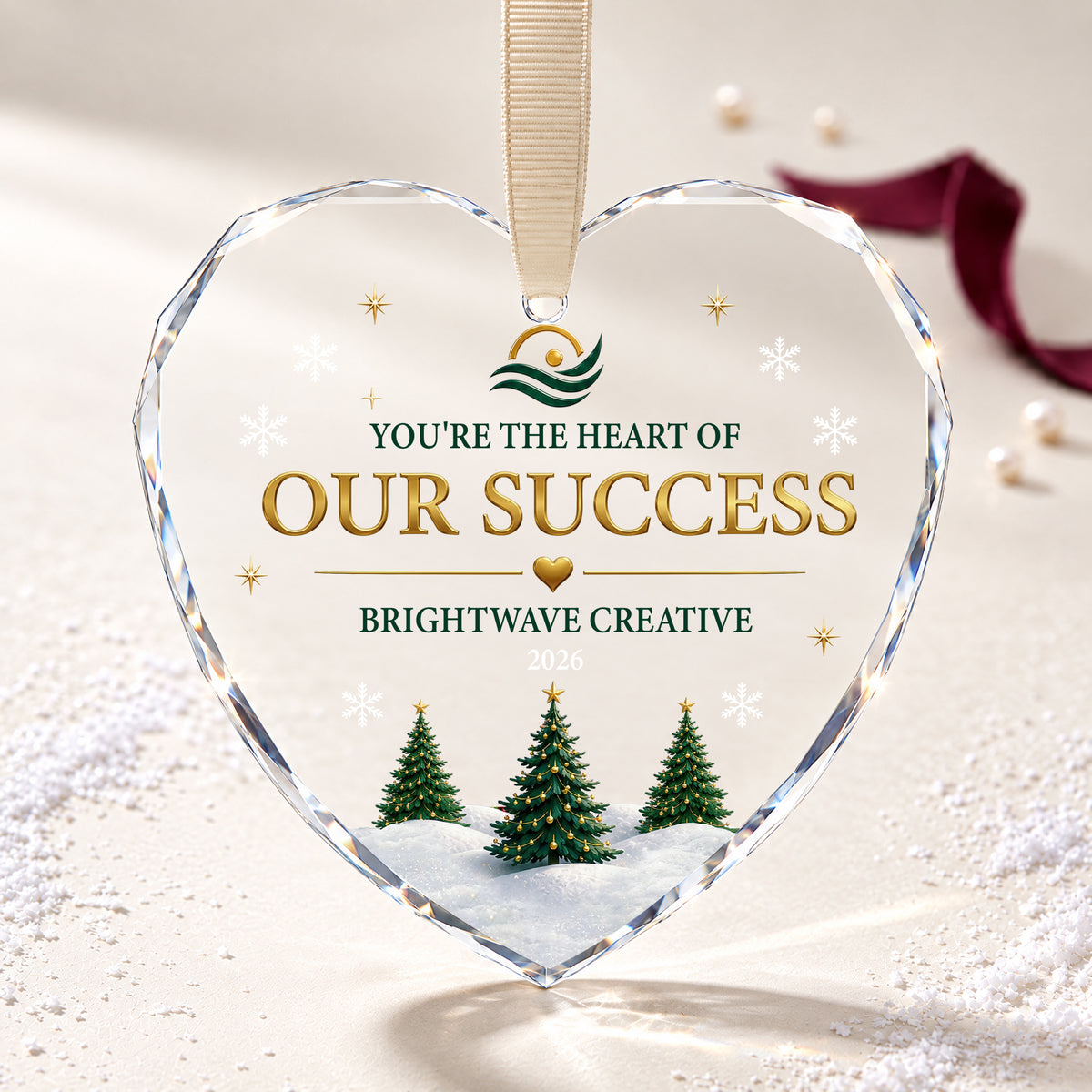 At the Heart of Our Success – A Personalized Corporate Keepsake