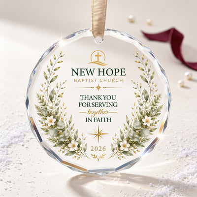Serving Together – A Personalized Church Keepsake