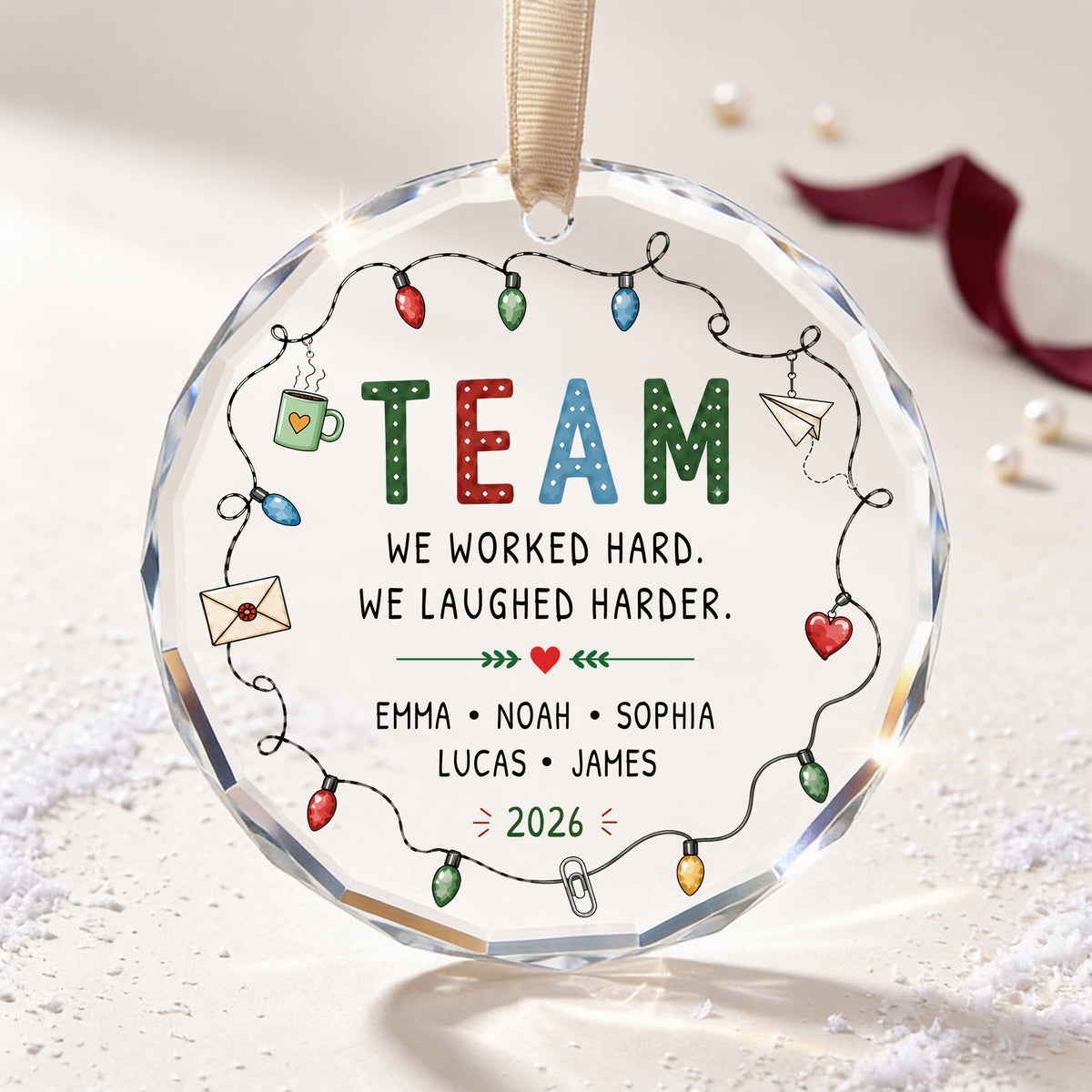 Team Memories – A Personalized Team Keepsake