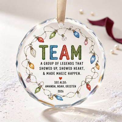 Team of Legends – A Personalized Team Keepsake
