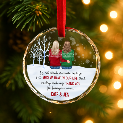 Thank You for Being in My Life Ornament, Friendship Gift