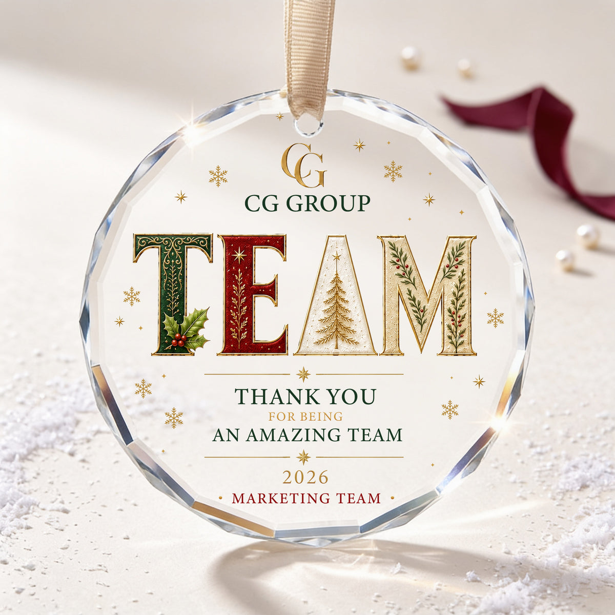 Amazing Team – A Personalized Team Keepsake