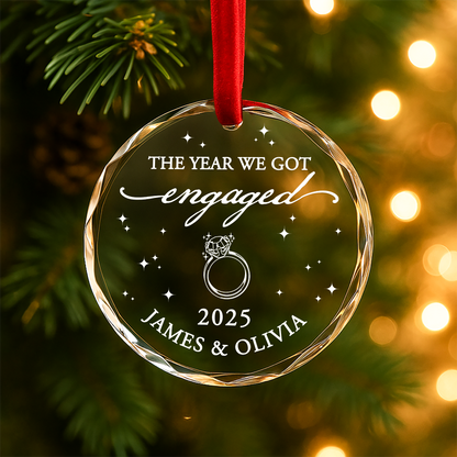 The Year We Got Engaged Ornament, Proposal Keepsake