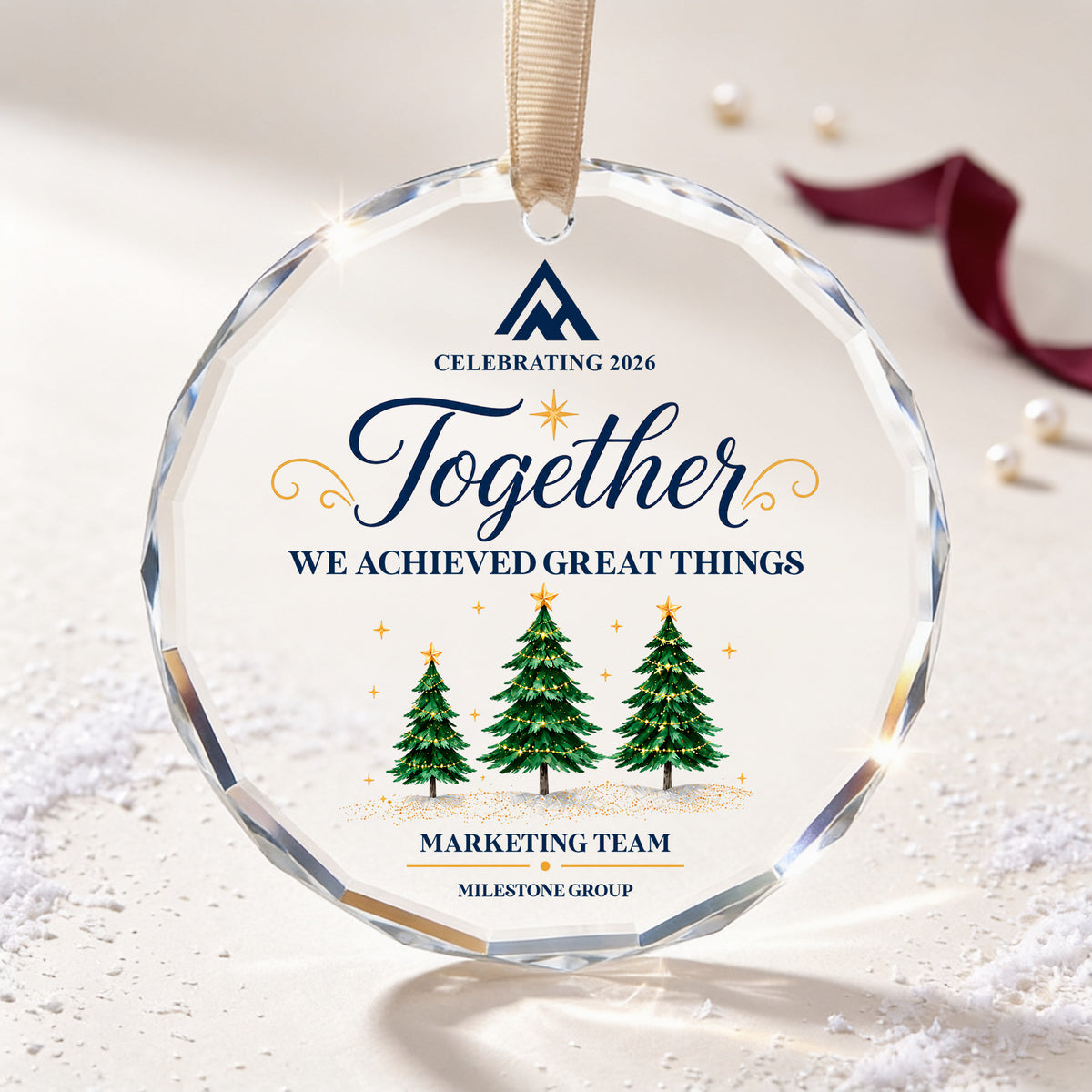 Great Things, Achieved Together – A Personalized Team Keepsake