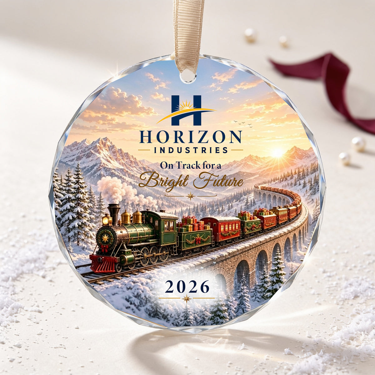 A Bright Future Ahead – A Personalized Company Keepsake