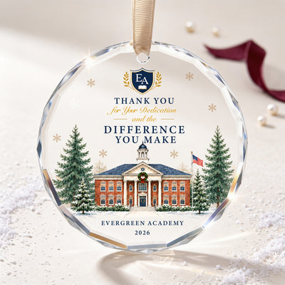 Thank You for Your Dedication – A Personalized School Keepsake