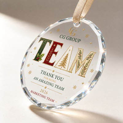 Amazing Team – A Personalized Team Keepsake