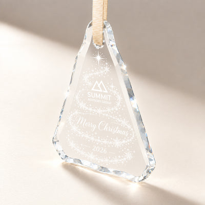 Reaching New Heights Together – A Personalized Company Christmas Keepsake