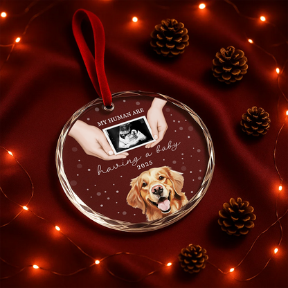 My Humans Are Having a Baby Ornament, Pet Pregnancy Announcement