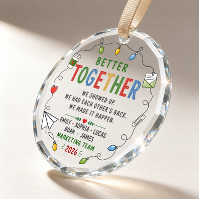 Better Together – A Personalized Team Keepsake