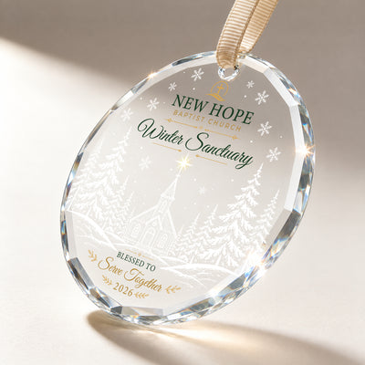 Winter Sanctuary – A Personalized Church Keepsake