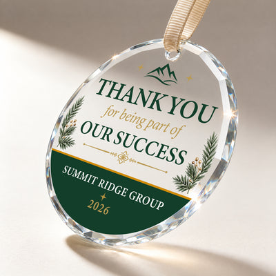 Cheers to Another Great Year – A Personalized Corporate Keepsake