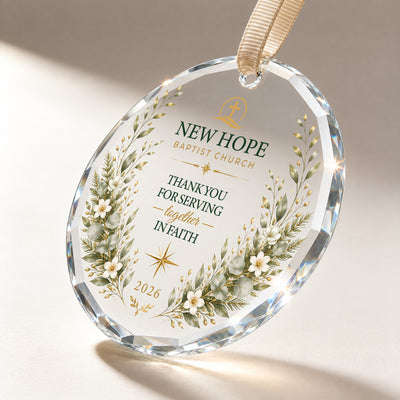 Serving Together – A Personalized Church Keepsake
