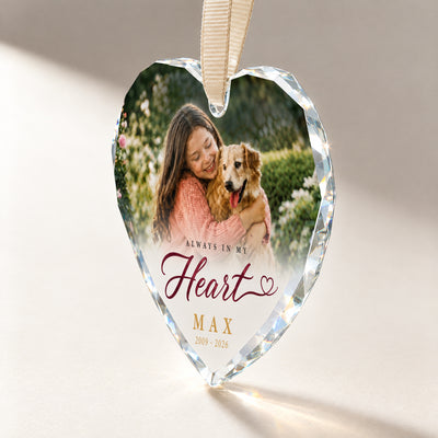 Forever in My Heart – A Personalized Pet Memorial Keepsake