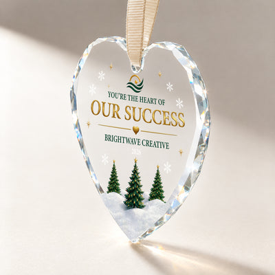 At the Heart of Our Success – A Personalized Corporate Keepsake