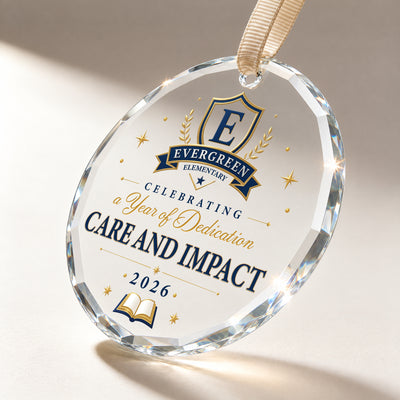 A Year of Dedication, Care & Impact – A Personalized School Keepsake