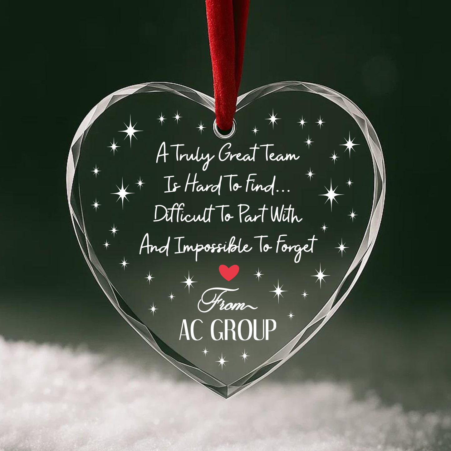 A Truly Great Team Is Hard to Find, Appreciation Ornament