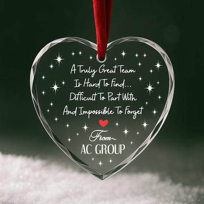 A Truly Great Team Is Hard to Find, Appreciation Ornament