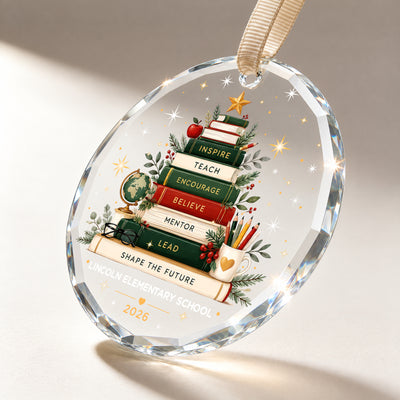 Those Who Shape the Future – A Personalized Teacher Christmas Keepsake